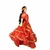 Cigana de Cerâmica com a roupa Vermelha na internet