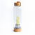 Garrafa D´água Transparente 500 ml com Pedra/Cristal com encaixe interno