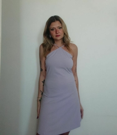 Vestido Mônica lilás - comprar online