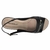 Sandalia Piccadilly Anabela Feminina Preto 500380 - Unicalce