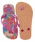 Chinelo Havaianas Infantil Flores Pessego 4000052 - comprar online