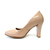 Sapato Piccadilly Verniz Nude 695001 - comprar online