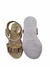 Sandalia Infantil Molekinha Dourado/Cristral 2714425 - comprar online