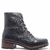 Bota Coturno Pegada Feminina Burnished Preto 28141503