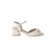 Sandália Piccadilly Salto Médio Off White 5430841 - comprar online