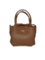 Bolsa Luzzara Couro Natural 1306 Marrom