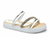 Slide Mississipi Flatform Com Pedrarias Feminino 9923 Branco