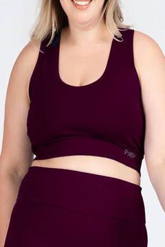 top-plus-size-fitness-basico-com-bojo-removivel-nadador-roxo