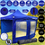 Gazebo 3x3 Puerta Plegable Impermeable Bolso Estacas Sogas azul - comprar online