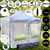 Gazebo 3x3 Puerta Plegable Impermeable Bolso Estacas Sogas blanco - comprar online