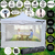 Gazebo 3x3 Puerta Plegable Impermeable Bolso Estacas Sogas blanco - vabenne