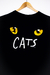 Camiseta Preta Cats (Fruit of the loom) - The Circoolar Project