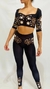 Arabesque 2 - Leggings and Choli Set - Alma Store