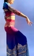 Yasemin I - Rainbow degradee Bell Siren Skirt and Choli Set