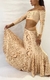 Karnak Cream and Gold - Skirt and Choli Set - comprar online