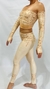 Karnak Cream and Gold 1 - Leggings and Top Set - comprar online