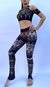 Exotic Leggings and Top/ Body Set Black & Golden - comprar online