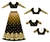 Sweet Dream - Plate Skirt and Choli Set - comprar online