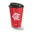 Copo com TAMPA Jequiti TIME FLAMENGO 450ml