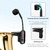 Microfone para Instrumento de Sopro UHF Wireless Saxophone Sistema Clip Xiaokoa - Mimi Marcas Distribuidora e Importadora 