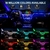 Kit Neon Decorativo Interior Carro Completo Varias Cores Controle no aplicativo