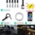 Kit Neon Decorativo Interior Carro Completo Varias Cores Controle no aplicativo