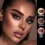 FOCALLURE Iluminador Maquiagem Brilho Contorno Bronzer Para Rosto Brilho Pó Textura na internet