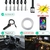 Kit Neon Decorativo Interior Carro Completo Varias Cores Controle no aplicativo - comprar online