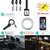 Kit Neon Decorativo Interior Carro Completo Varias Cores Controle no aplicativo - loja online