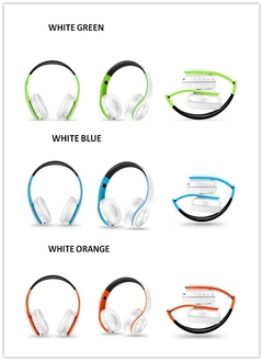 Fones de ouvido estéreo de alta fidelidade bluetooth fone de ouvido música fone de ouvido fm e suporte cartão sd com microfone para celular xiaomi iphone sumsamg tablet - Sempre mais ofertas