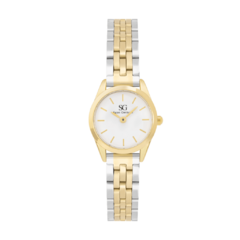 Relógio Feminino Mini Belle Bicolor Gold 24mm