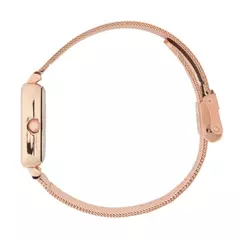 Relógio Feminino Quadrado Square Nolita Black Rosé Gold - loja online