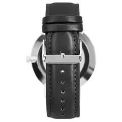 Imagem do Relógio Masculino Preto Pulseira De Couro Murray Black Hill 40mm