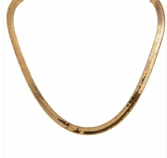 Choker Maleável 7MM Banhado a Ouro 18K