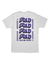 CAMISETA PURPLE UP - BRANCO