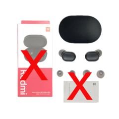 Xiaomi Redmi Airdots s Original Xiaomi Airdots 2 com Bluetooth 5.0 para fone de ouvido para jogos Fones de ouvido sem fio com controle de voz de microfone na internet