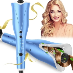 Ferro de ondulação automático para modelador de cabelo, elétrico profissional, 4 temperatura, ajustável e modelador de cabelo. - comprar online