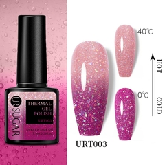 UR SUGAR Gel Térmico Reflexivo Esmalte 7.5ml Semi Permanente Mergulhe Off UV LED Gel Esmalte Verniz Artístico Para Manicure - comprar online