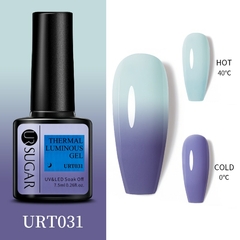 UR SUGAR Gel Térmico Reflexivo Esmalte 7.5ml Semi Permanente Mergulhe Off UV LED Gel Esmalte Verniz Artístico Para Manicure - comprar online