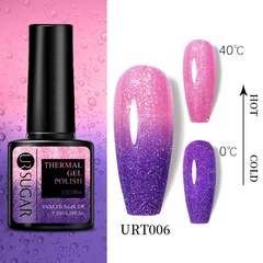 UR SUGAR Gel Térmico Reflexivo Esmalte 7.5ml Semi Permanente Mergulhe Off UV LED Gel Esmalte Verniz Artístico Para Manicure na internet