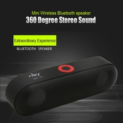 Bluetooth portátil mini alto-falantes sem fio 3d estéreo música surround suporte cartão tf rádio subwoofer alto-falante - comprar online