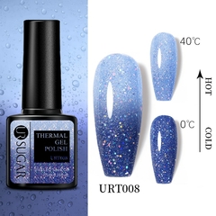 UR SUGAR Gel Térmico Reflexivo Esmalte 7.5ml Semi Permanente Mergulhe Off UV LED Gel Esmalte Verniz Artístico Para Manicure - loja online