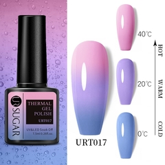 UR SUGAR Gel Térmico Reflexivo Esmalte 7.5ml Semi Permanente Mergulhe Off UV LED Gel Esmalte Verniz Artístico Para Manicure na internet