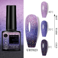 UR SUGAR Gel Térmico Reflexivo Esmalte 7.5ml Semi Permanente Mergulhe Off UV LED Gel Esmalte Verniz Artístico Para Manicure - comprar online