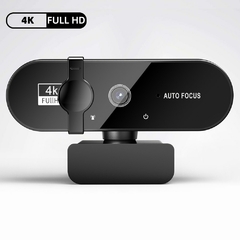 2K 4K Webcam 1080P. Para PC. USB Online. Webcam Com Microfone. Auto focus Full Hd 1080 P Web - Coala Brasil