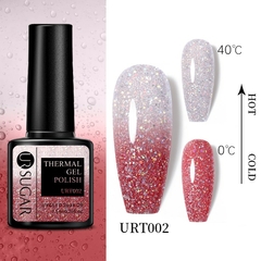 UR SUGAR Gel Térmico Reflexivo Esmalte 7.5ml Semi Permanente Mergulhe Off UV LED Gel Esmalte Verniz Artístico Para Manicure - Coala Brasil