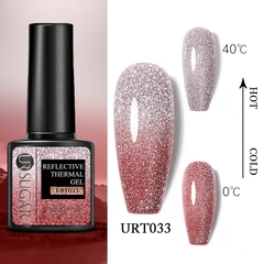 UR SUGAR Gel Térmico Reflexivo Esmalte 7.5ml Semi Permanente Mergulhe Off UV LED Gel Esmalte Verniz Artístico Para Manicure - Coala Brasil