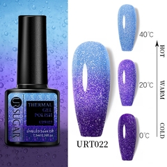 UR SUGAR Gel Térmico Reflexivo Esmalte 7.5ml Semi Permanente Mergulhe Off UV LED Gel Esmalte Verniz Artístico Para Manicure - comprar online