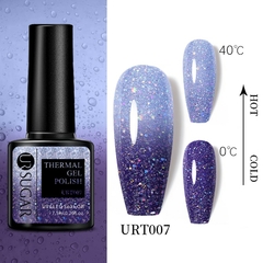 UR SUGAR Gel Térmico Reflexivo Esmalte 7.5ml Semi Permanente Mergulhe Off UV LED Gel Esmalte Verniz Artístico Para Manicure - Coala Brasil