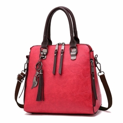 Imagem do Bolsas feminina de luxo Crossbody de couro macio